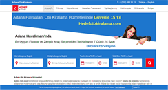 Desktop Screenshot of hedefotokiralama.com