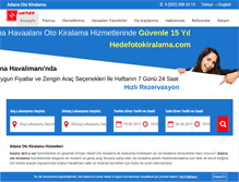 Tablet Screenshot of hedefotokiralama.com